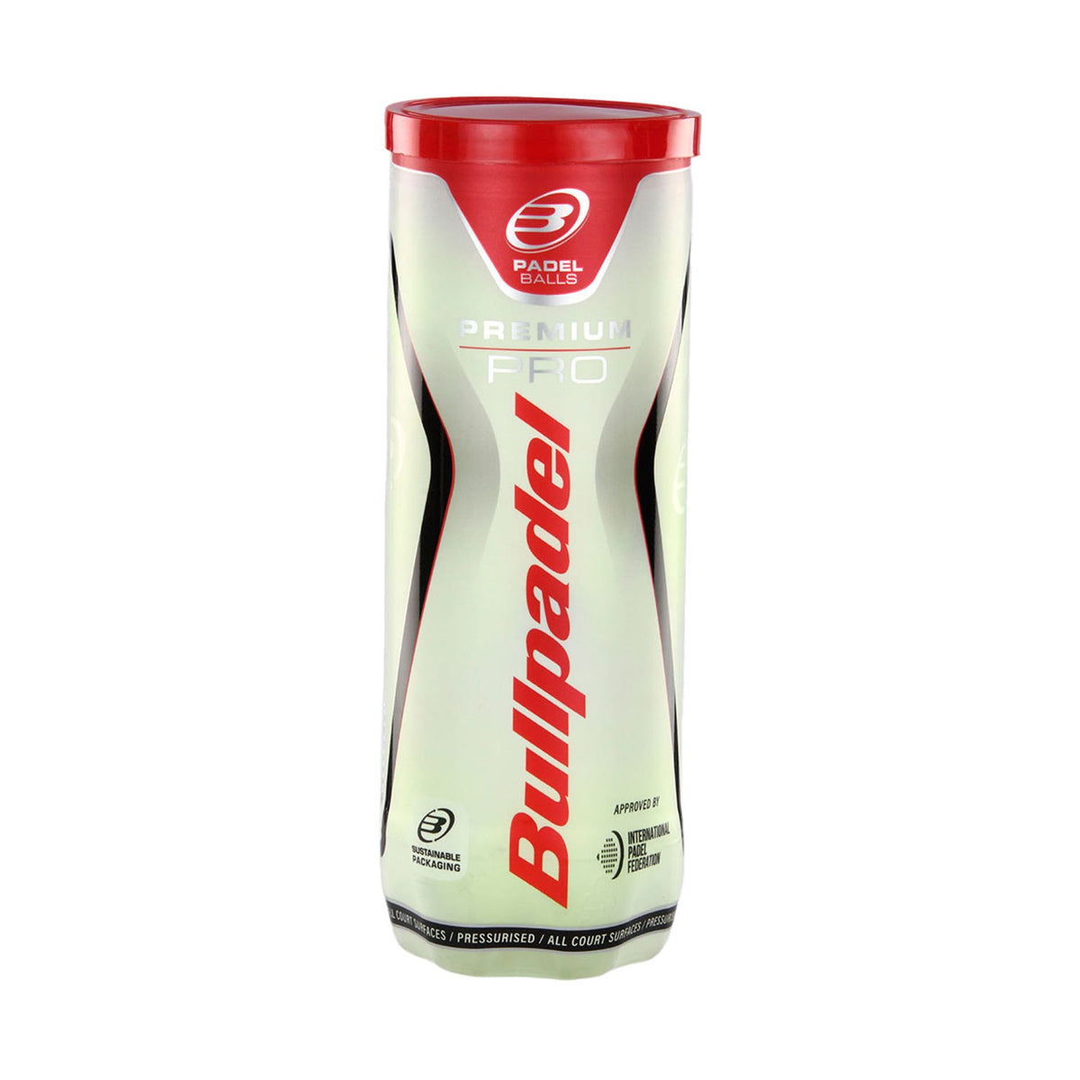 Blik Bullpadel Premium Pro padelballen (je krijgt er drie)